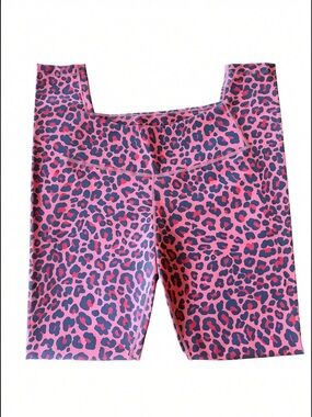 Nike Dri-FIT Pink Leopard Print Leggings | Women’s XS